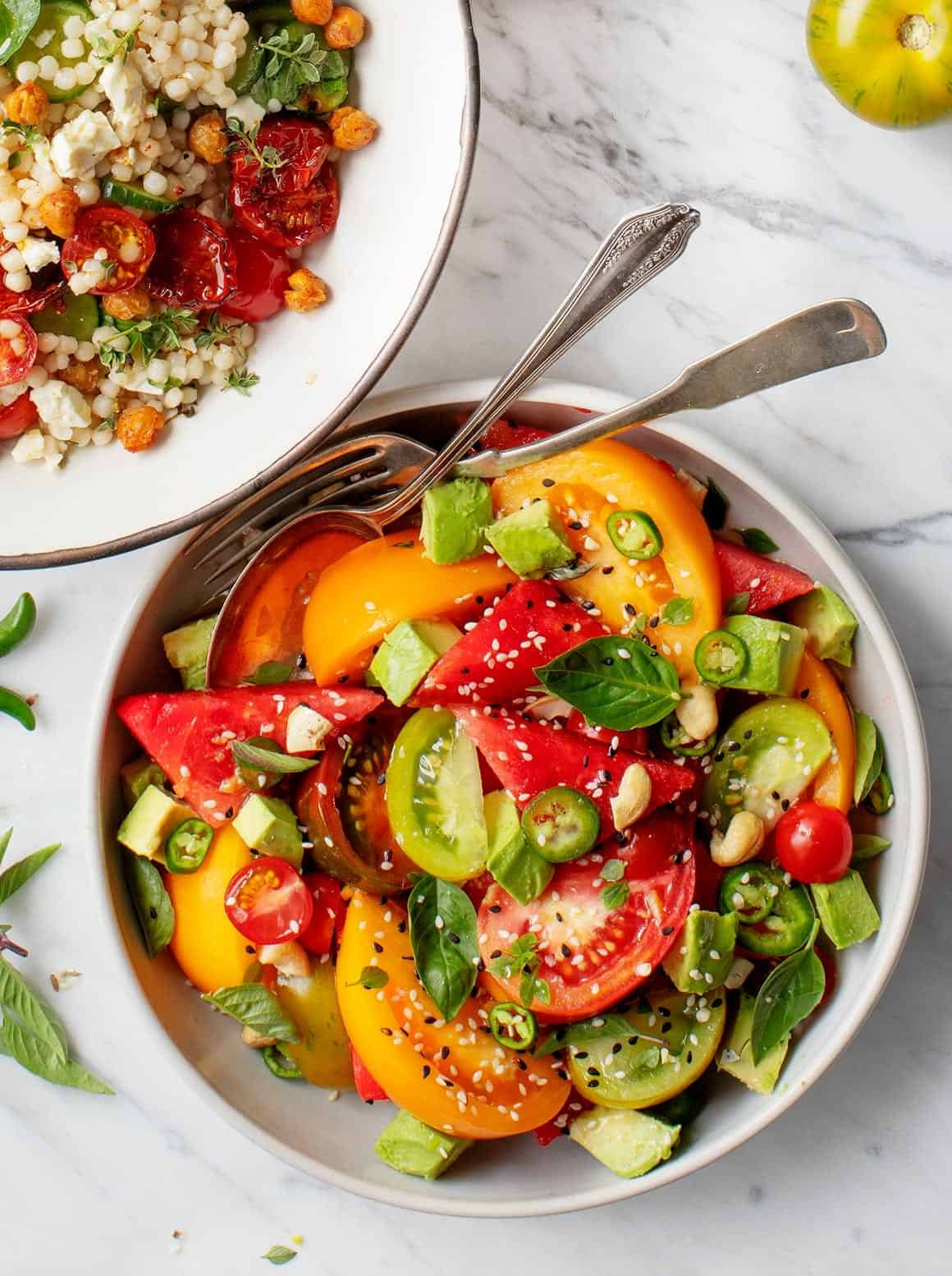 Watermelon Tomato Salad Recipe Watermelon Tomato Salad Recipe