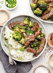 Healthy Beef and Broccoli